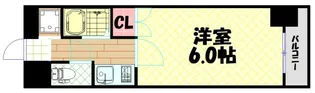 セレッソコート西心斎橋【4階】の間取り