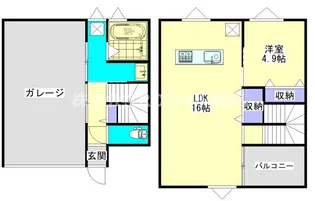 Betulla Cの間取り