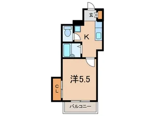 ラフィ-ネ王子【3階】の間取り