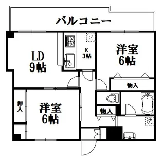 アルカディア1【3階】の間取り