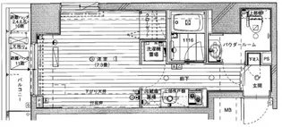 メインステージ錦糸町IV【11階】の間取り