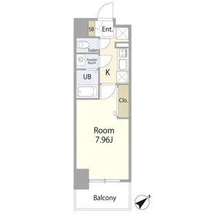 Luxe新大阪SOUTH【5階】の間取り