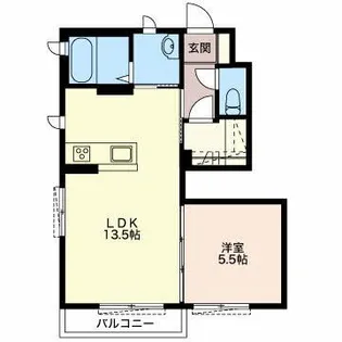 アストラガルIII【1階】の間取り