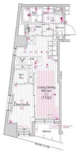 グランド・ガーラ横浜新子安【9階】の間取り