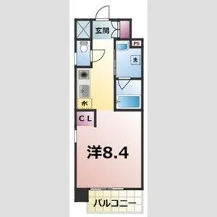 La Luce【8階】の間取り