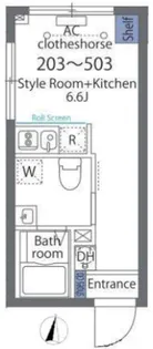 ラフォート板橋本町【4階】の間取り