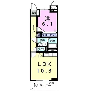アルバ II【1階】の間取り