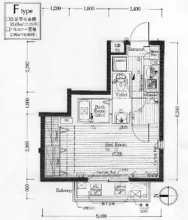 カーロヴィッラ西巣鴨【4階】の間取り