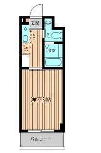 レヤーノ新宿【4階】の間取り