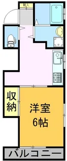 コーポラス清美【2階】の間取り