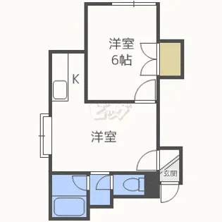 グレースハイム新川【2階】の間取り