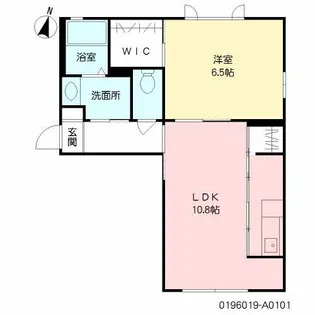 ベルカントさくら A棟【1階】の間取り