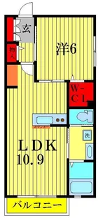 アミコート【2階】の間取り