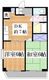 グランジャルダン東松原【3階】の間取り