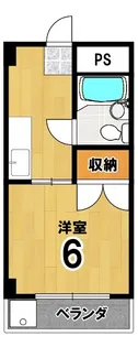 シャンブル望月【1階】の間取り