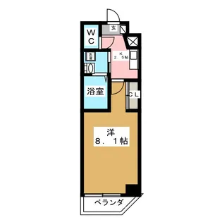 メゾン青空東戸塚【5階】の間取り
