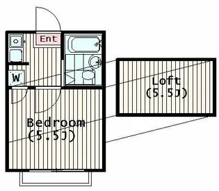 ライフピア西小山【1階】の間取り
