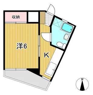 パークシティ会瀬【2階】の間取り