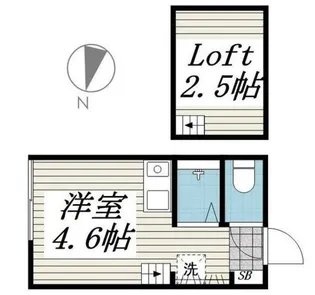 グラード氷川台II【2階】の間取り