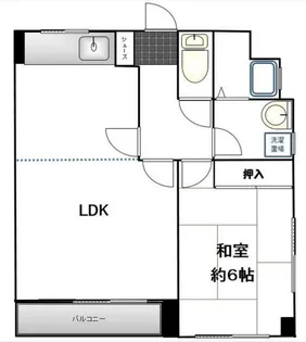 コンフォーティア三田【3階】の間取り