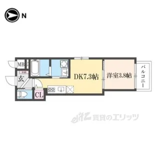 yumaisonwest【2階】の間取り