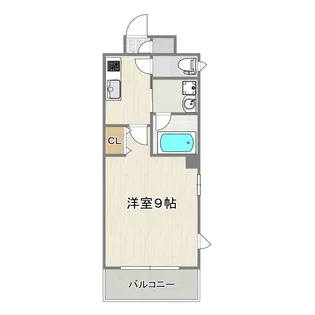 VINCENTE船場【3階】の間取り