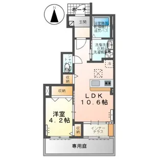 befieldII【1階】の間取り