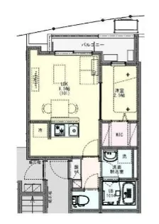 KLEIS八王子2【1階】の間取り