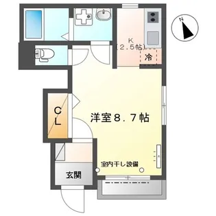 ラフォンテ【1階】の間取り