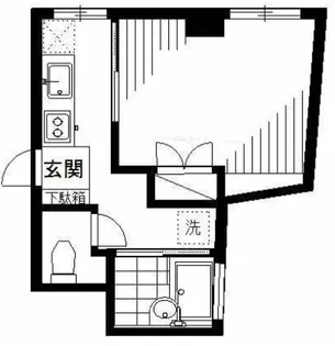 十条ホワイトビル【3階】の間取り