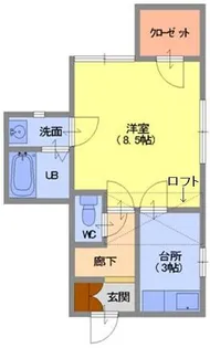 第2グレース神宮寺【2階】の間取り
