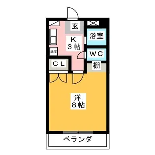 エルドラド【1階】の間取り