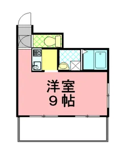 御幸パークマンション【1階】の間取り
