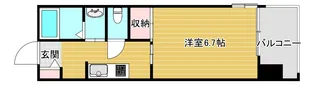 ル・パルトネール難波【8階】の間取り