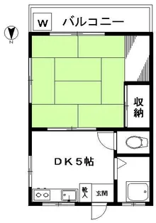 南桜丘ハイツ【2階】の間取り