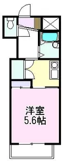 メルベイユ北上II【4階】の間取り