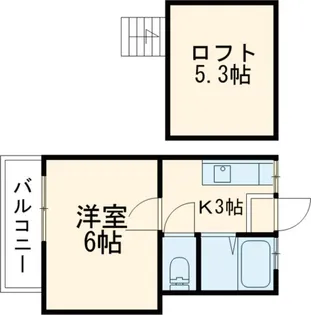 ディアコート【2階】の間取り