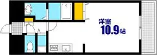 グラビスコート光町【12階】の間取り