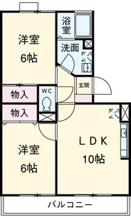プレミアムシャトー【3階】の間取り