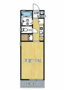 フォレストコートくろいA【1階】の間取り