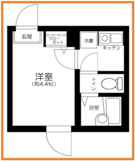 Cozy大井公園【1階】の間取り