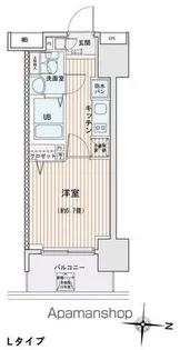 エスティメゾン錦糸町II【6階】の間取り