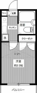 プレザンメゾン町田【1階】の間取り