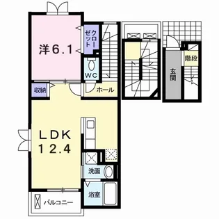 まほら【3階】の間取り