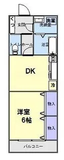 コンフォート栗原【3階】の間取り