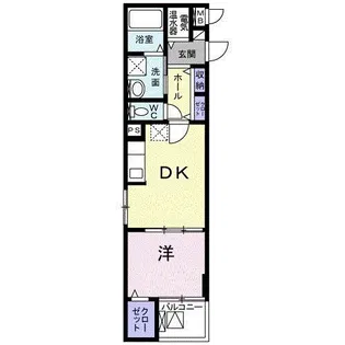 クレメントハウス【3階】の間取り