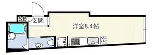 Laughter荻窪【3階】の間取り