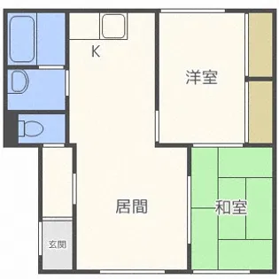 BIBUS北50条【1階】の間取り