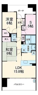 プラウド藤が丘テラス【12階】の間取り