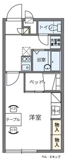 コーポ丸山【1階】の間取り